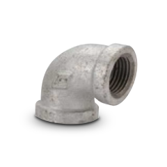 Galvanized Iron Pipe 90° Elbow 1/2&quot; FIP (cl150 - Sch40)