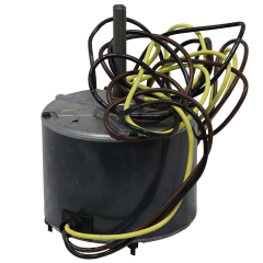 Condenser Fan Motor 1/10HP, 800RPM, 208/230Vac, 0.70A, 5µF/370Vac, 1 Speed, (PSC)