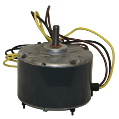Condenser Fan Motor 1/10HP, 1100RPM, 208/230Vac, 0.75A, 5µF/370Vac, 1 Speed, (PSC)
