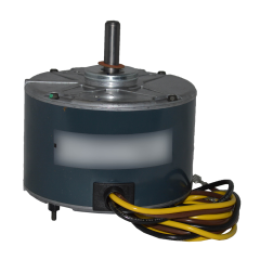 Condenser Fan Motor 1/8HP, 1500RPM, 208/230Vac, 0.75A, 5µF/370Vac, 1 Speed, (PSC)