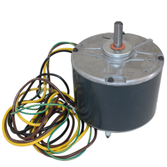 Condenser Fan Motor 1/8HP, 825RPM, 208/230Vac, 0.90A, 5µF/370Vac, 1 Speed, (PSC)