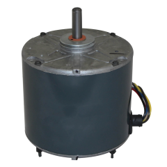 Condenser Fan Motor 1/8HP, 810RPM, 460Vac, 0.50A, 5µF/370Vac, 2 Speed, (PSC)