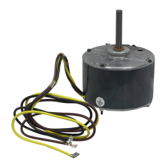 Condenser Fan Motor 1/8HP, 1125RPM, 208/230Vac, 0.80A, 5µF/370Vac, 1 Speed, (PSC)