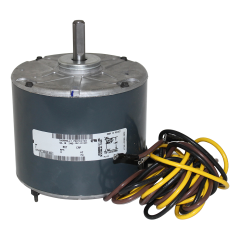 Condenser Fan Motor 1/8HP, 825RPM, 460Vac, 0.50A, 5µF/370Vac, 1 Speed, (PSC)