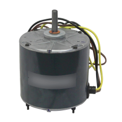 Condenser Fan Motor 1/5HP, 825RPM, 208/230Vac, 1.40A, 7.5µF/370Vac, 1 Speed, (PSC)