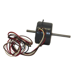 Double Shaft Direct Drive Blower Motor 1/8HP, 1400/1150RPM, 208/230Vac, 0.75A, 5µF/370Vac, 2 Speed, (PSC)