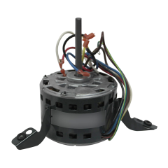 Direct Drive Blower Motor 1/5HP, 1075RPM, 115Vac, 2.8A, 7.5µF/370Vac, 4 Speed, (PSC)