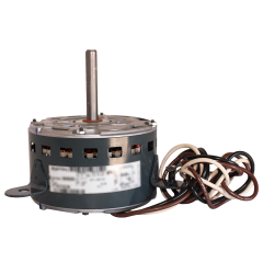 Condenser Fan Motor 1/6HP, 1075RPM, 208/230Vac, 1.20A, 4µF/370Vac, 1 Speed, (PSC)