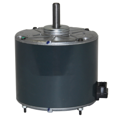Condenser Fan Motor 1/4HP, 1100RPM, 208/230Vac, 1.36A, 10µF/370Vac, 1 Speed, (PSC)
