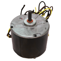 Condenser Fan Motor 1/4HP, 1100RPM, 208/230Vac, 1.42A, 10µF/370Vac, 1 Speed, (PSC)