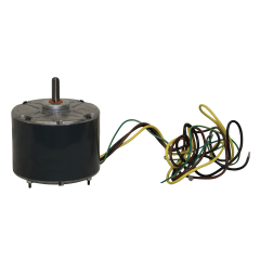 Condenser Fan Motor 1/4HP, 1100RPM, 208/230Vac, 1.50A, 5µF/370Vac, 1 Speed, (PSC)