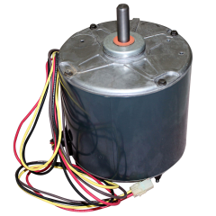 Condenser Fan Motor 1/4HP, 825RPM, 208/230Vac, 1.40A, 7.5µF/370Vac, 2 Speed, (PSC)