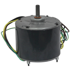 Condenser Fan Motor 1/4HP, 1100RPM, 460Vac, 0.80A, 5µF/370Vac, 1 Speed, (PSC)