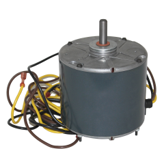 Condenser Fan Motor 1/3HP, 1100RPM, 460Vac, 0.80A, 10µF/370Vac, 1 Speed, (PSC)