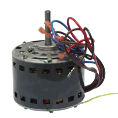 Direct Drive Blower Motor 1/4HP, 1075RPM, 208/230Vac, 1.6A, 7.5µF/370Vac, 3 Speed, (PSC)