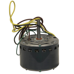 Condenser Fan Motor 1/4HP, 1075RPM, 208/230Vac, 2.10A, 5µF/370Vac, 1 Speed, (PSC)
