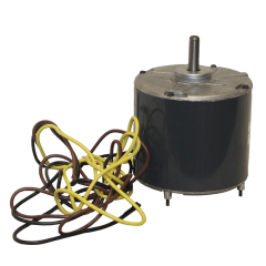 Condenser Fan Motor 1/4HP, 1100RPM, 208/230Vac, 1.30A, 10µF/370Vac, 1 Speed, (PSC)