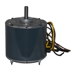 Condenser Fan Motor 1/4HP, 1100RPM, 208/230Vac, 1.30A, 10µF/370Vac, 1 Speed, (PSC)
