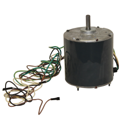 Condenser Fan Motor 1/4HP, 1100RPM, 460Vac, 0.66A, 10µF/370Vac, 1 Speed, (PSC)
