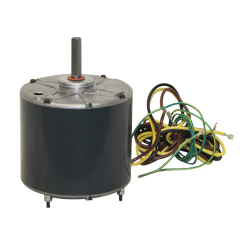 Condenser Fan Motor 1/3HP, 1100RPM, 208/230Vac, 2.10A, 10µF/370Vac, 1 Speed, (PSC)