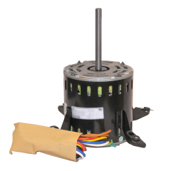 Direct Drive Blower Motor 1/2HP, 1075RPM, 115Vac, 6.5A, 15µF/370Vac, 4 Speed, (PSC)