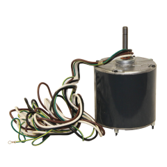 Condenser Fan Motor 1/2HP, 1050RPM, 460Vac, 0.80A, 10µF/370Vac, 1 Speed, (PSC)