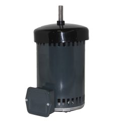 Condenser Fan Motor 1HP, 1075RPM, 460Vac, 3.3A, 25µF/370Vac, 1 Speed, (PSC)