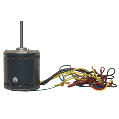 Direct Drive Blower Motor 1HP, 1100RPM, 208/230Vac, 6.2A, 15µF/370Vac, 3 Speed, (PSC)