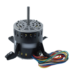 Direct Drive Blower Motor 1HP, 1075RPM, 115Vac, 14.2A, 35µF/370Vac, 5 Speed, 60 °C, (PSC)