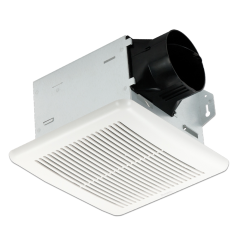 Delta BreezIntegrity ENERGY STAR® Certified Ventilation Fan 4 in. Round Duct, 50CFM, 0.7 Sones, 120Vac (Wall Mountable)