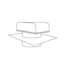 4&quot; J-Vent with Extension