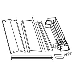 Downflow Conversion Kit for A-Coils