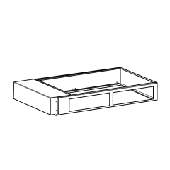 Return Air Base for 14&quot; Wide Furnaces (Upflow)