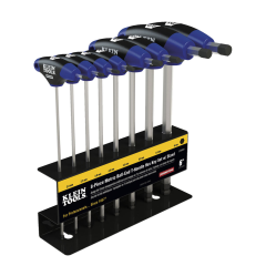 Klein Tools® 8-Piece T-Handle Hex Key Set with Stand (Metric)