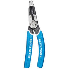 Klein Tools® Klein-Kurve® Wire Stripper/Cutter/Crimper 8-20 AWG
