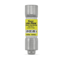 Low Peak Time-Delay Fuse 20a, 600Vac (Class CC)