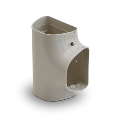 Rectorseal® Line Set Cover Tee 4-1/2&quot; (Ivory)