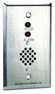 APC Remote Alarm with Pilot &amp; Horn for Single Gang Box