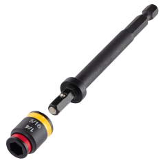 Malco® C-RHEX® Cleanable Reversible Magnetic Hex Driver 1/4&quot; &amp; 5/16&quot; x 4&quot;