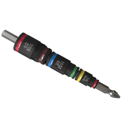 Malco® C-RHEX® 7-in-1 Reversible Magnetic Flip Bit #2 Phillips
