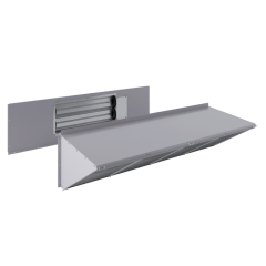 Micrometl Adjustable 3-Position Ultra Low Leak Motorized Outside Air Damper