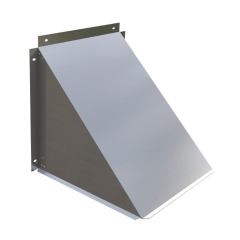 Micrometl Manual Outdoor Air Damper and Hood, 0-33% Outside Air
