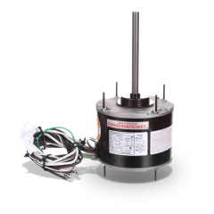 Century® HeatMaster® Multi- HP Condenser Fan Motor 1/6-1/3 HP, 1075 RPM, 208/230Vac, 2.1A, 7.5µF/370Vac, 1 Speed, 70°C (PSC)
