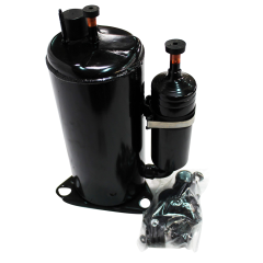 Hermetic Rotary Compressor R22, 9,640BTU, 208/230Vac, Single Phase