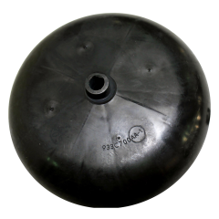 Finned Plastic Motor Rain Shield 1/2&quot; Bore