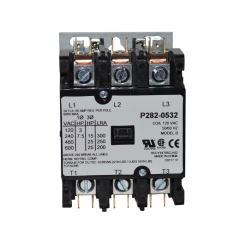 Totaline® Contactor 3 Pole, 120Vac Coil, 50FLA, 65RA, Lug Terminals