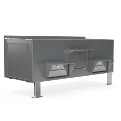 MicroMetl® Convertible Power Exhaust 460Vac, Three Phase, 8,676 CFM, 4 HP
