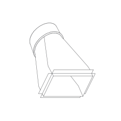 6&quot; Floor Box with PG 10&quot; x 4&quot; (Sealed)