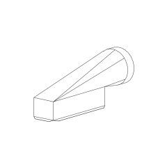 8&quot; Perimeter Cone Boot with PG 10&quot; x 6&quot; (Sealed)