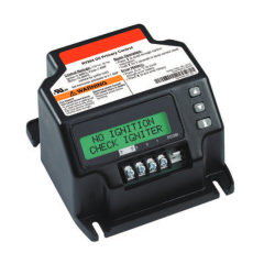 Universal electronic oil primary with programmable parameters and LCD display